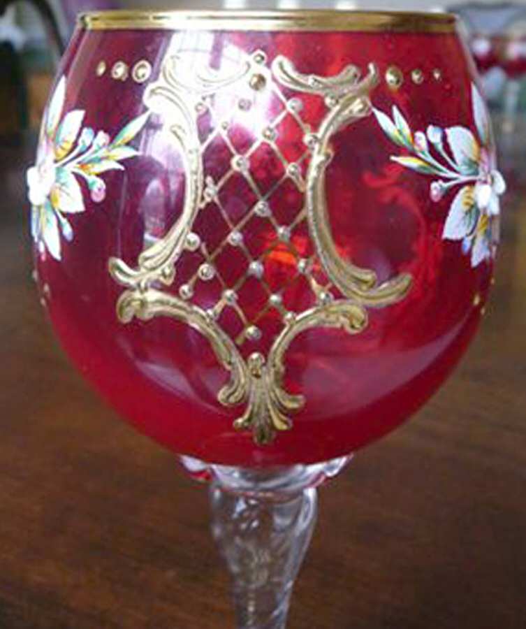UNK9001 Water Goblet by Unknown Manufacturer-1