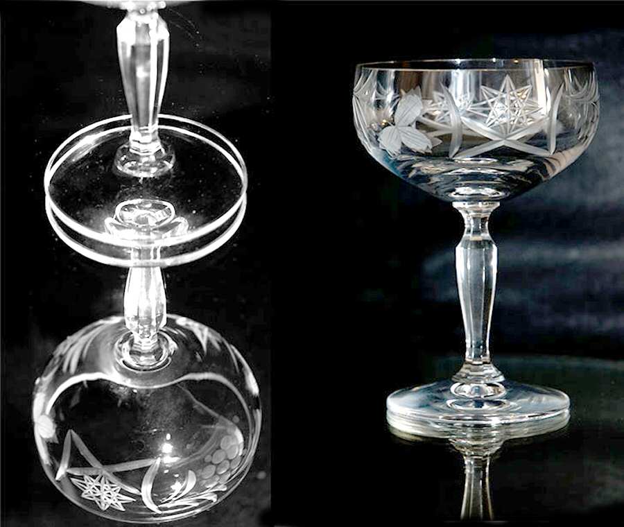 UNK8255 Champagne/Tall Sherbet by Unknown Manufacturer-1