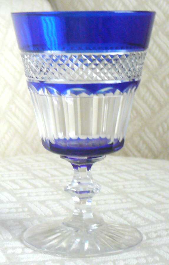 UNK4975 Blue Water Goblet by Unknown Manufacturer-1