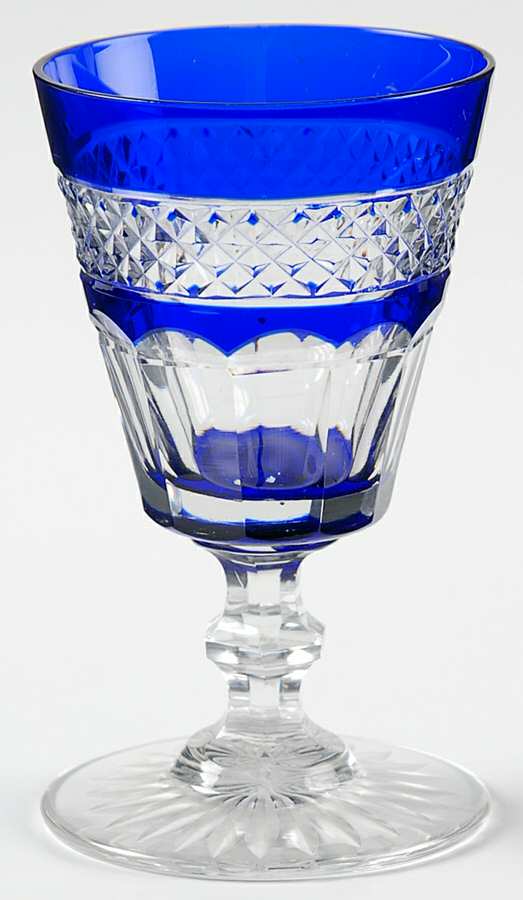 UNK4975 Blue Wine Glass by Unknown Manufacturer-1