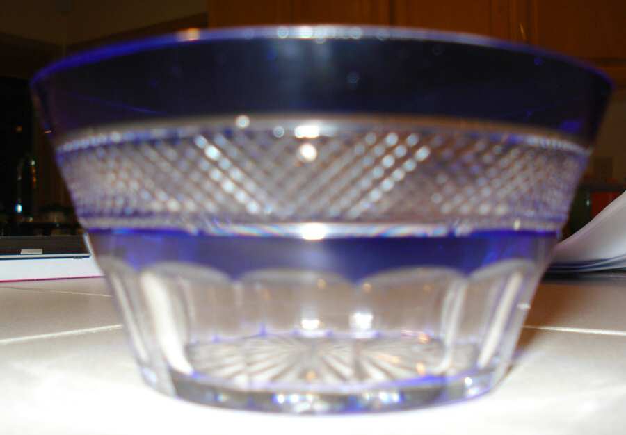 UNK4975 Blue Finger Bowl by Unknown Manufacturer-1