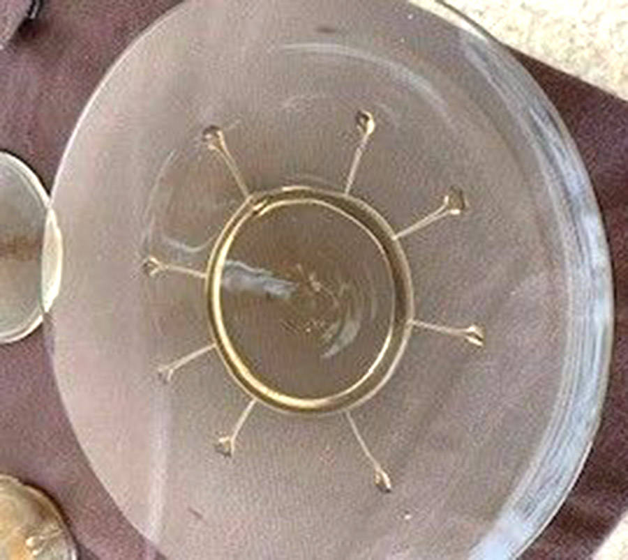 UNK3062 Topaz Salad Plate by Unknown Manufacturer-1