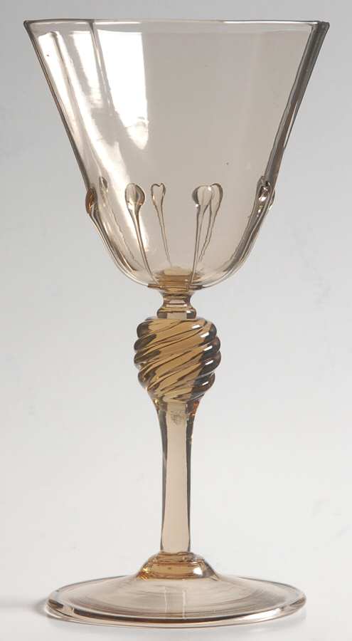 UNK3062 Topaz Water Goblet by Unknown Manufacturer-1