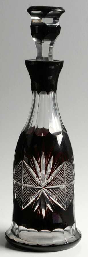 UNK8306 Decanter & Stopper by Unknown Manufacturer-1