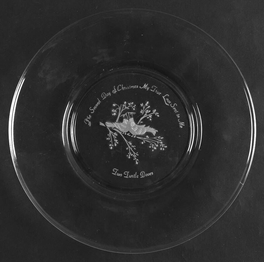 Twelve Days of Christmas 8" Salad Plate by Unknown Manufacturer-1