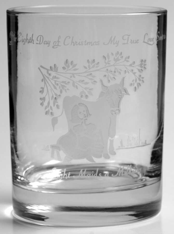 Twelve Days of Christmas Double Old Fashioned by Unknown Manufacturer-1