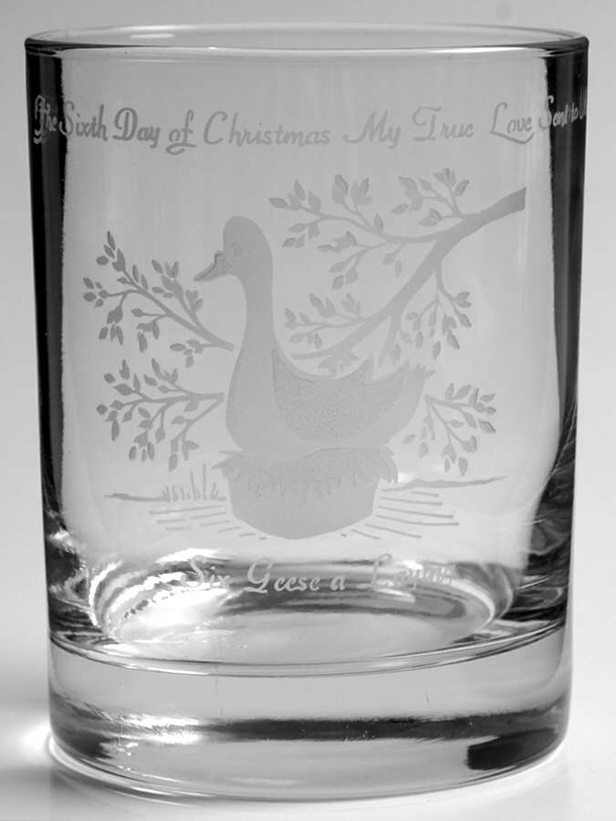 Twelve Days of Christmas Double Old Fashioned by Unknown Manufacturer-1