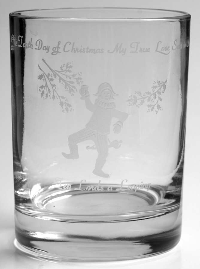 Twelve Days of Christmas Double Old Fashioned by Unknown Manufacturer-1
