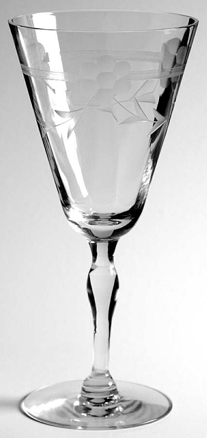 UNK9016 Water Goblet by Unknown Manufacturer-1