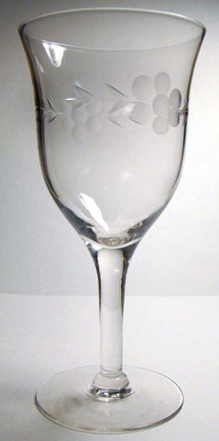 UNK8414 Water Goblet by Unknown Manufacturer-1