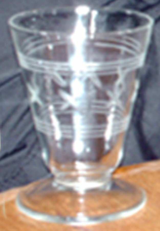 UNK8421 Footed Tumbler by Unknown Manufacturer-1