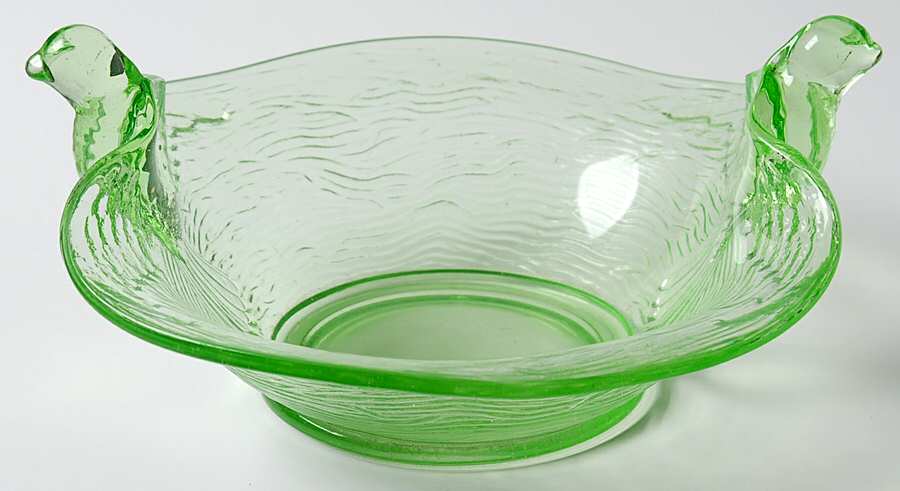 UNK3124 Green Handled Bon Bon by Unknown Manufacturer-1