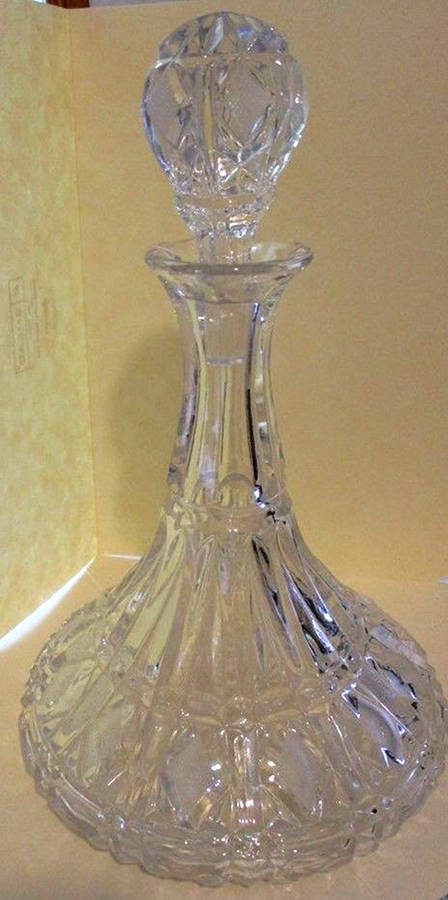 UNK8527 Ships Decanter & Stopper by Unknown Manufacturer-1