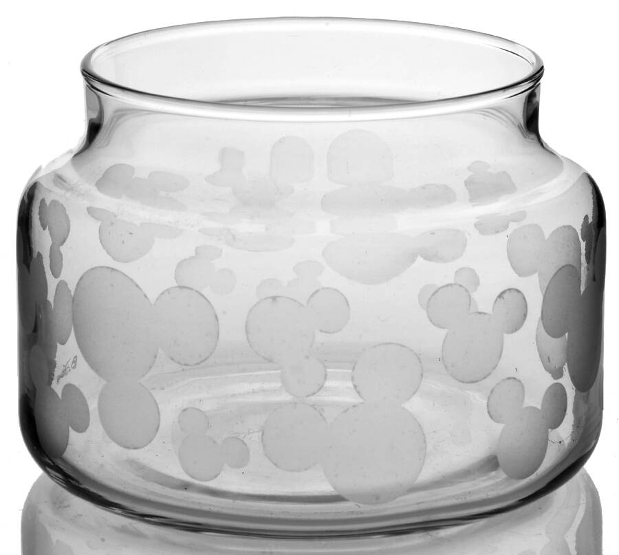 Mickey Mouse (Smooth Stem) Candy Jar No Lid by Unknown Manufacturer-1