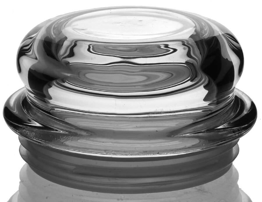 Mickey Mouse (Smooth Stem) Lid for Candy Jar by Unknown Manufacturer-1