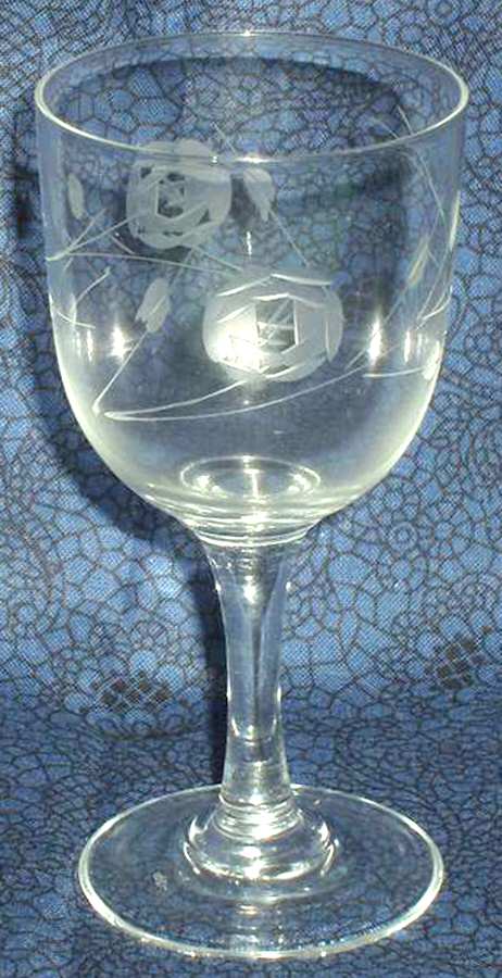 UNK8542 Water Goblet by Unknown Manufacturer-1