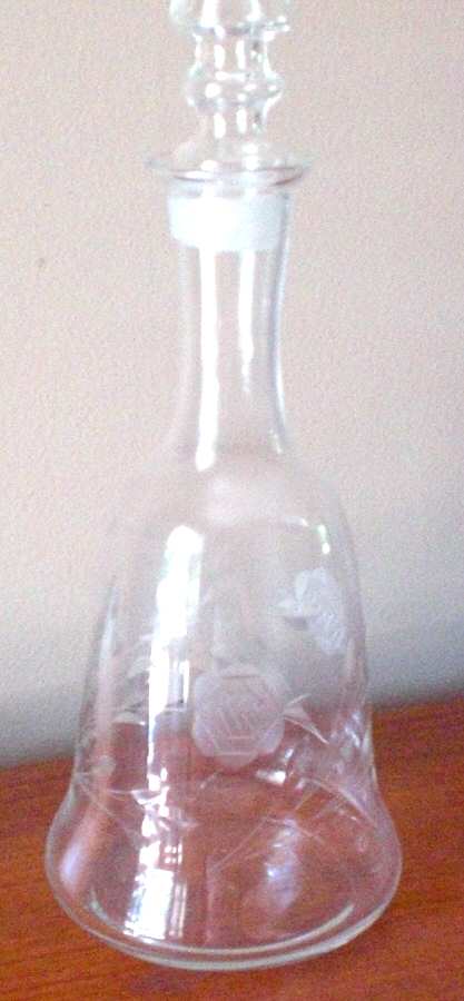 UNK7887 Decanter & Stopper by Unknown Manufacturer-1