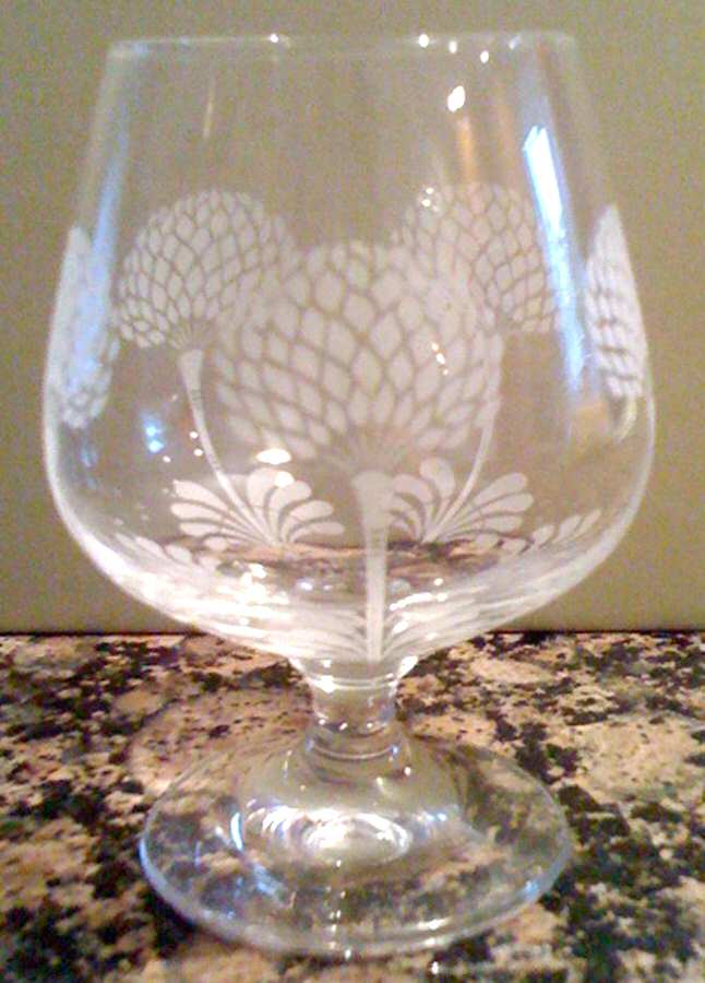 UNK9069 Brandy Glass by Unknown Manufacturer-1