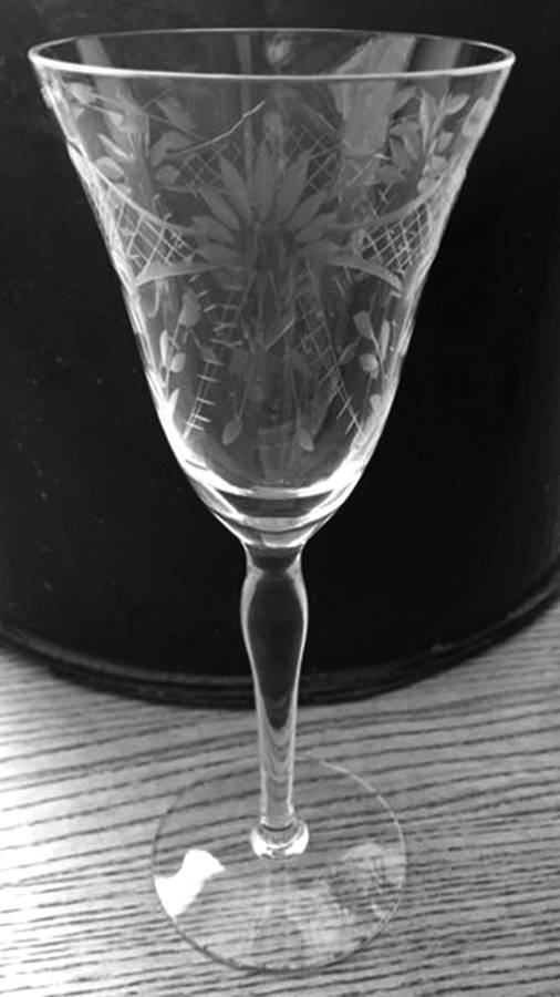 UNK9119 Water Goblet by Unknown Manufacturer-1