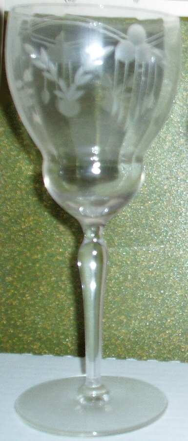 UNK9142 Water Goblet by Unknown Manufacturer-1