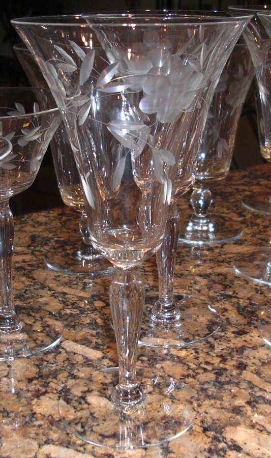 UNK9181 Water Goblet by Unknown Manufacturer-1
