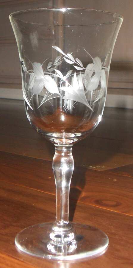 UNK9187 Water Goblet by Unknown Manufacturer-1