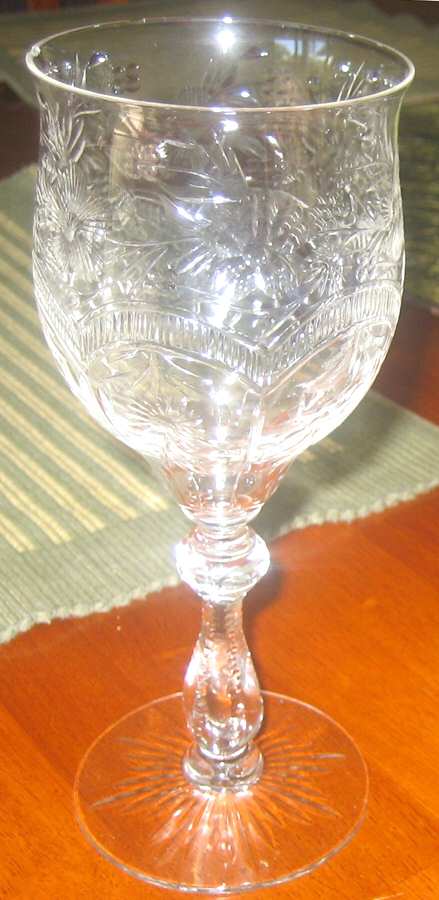 UNK9216 Water Goblet by Unknown Manufacturer-1