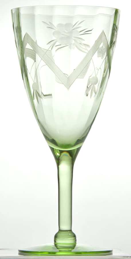 UNK9217 Water Goblet by Unknown Manufacturer-1