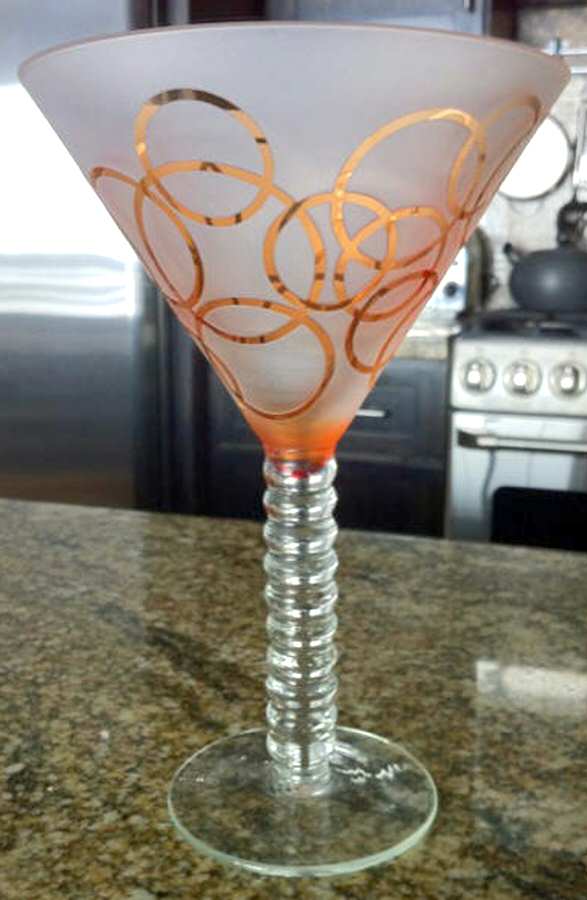 UNK9222 Martini Glass by Unknown Manufacturer-1