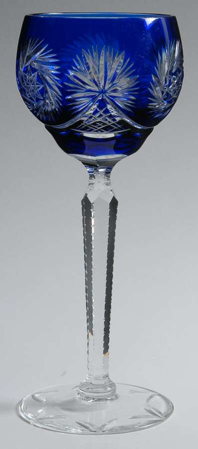 UNK8816 Cobalt Blue Hock Wine by Unknown Manufacturer-1
