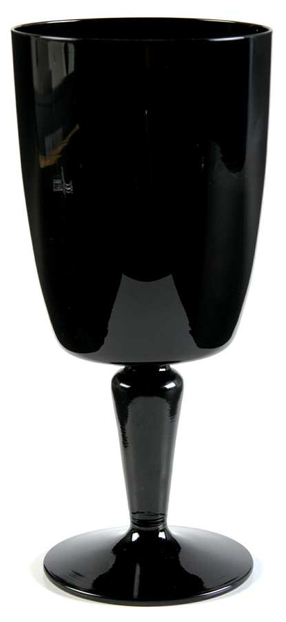 UNK9268 Black Water Goblet by Unknown Manufacturer-1