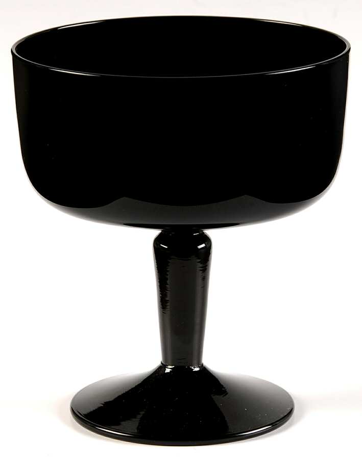 UNK9268 Black Champagne/Tall Sherbet by Unknown Manufacturer-1