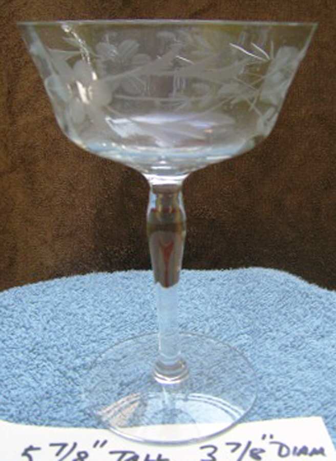 UNK9277 Champagne/Tall Sherbet by Unknown Manufacturer-1