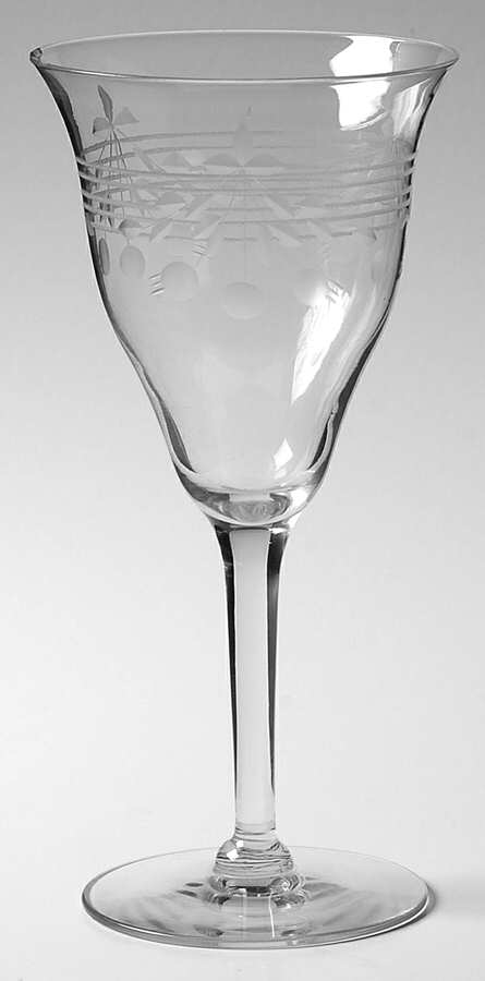 UNK9278 Water Goblet by Unknown Manufacturer-1