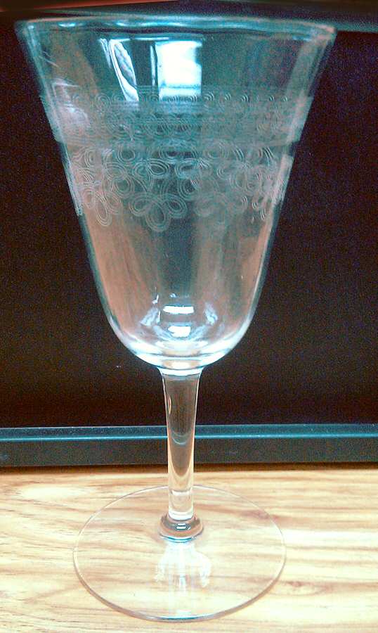 UNK9414 Water Goblet by Unknown Manufacturer-1