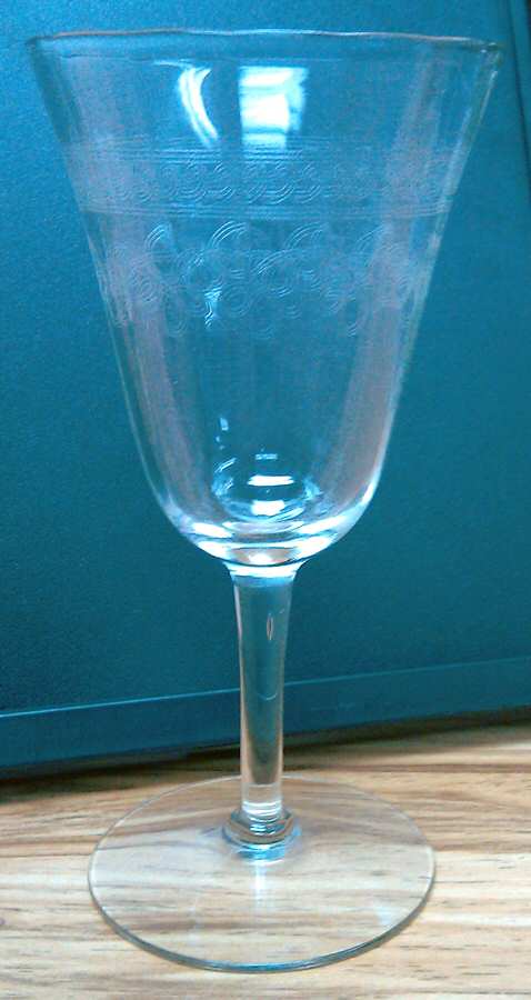 UNK9439 Water Goblet by Unknown Manufacturer-1