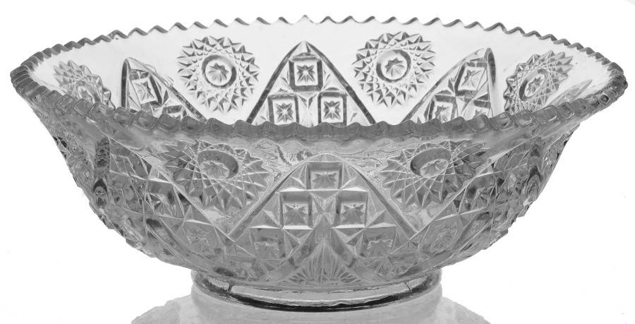 UNK9490 Crimped Bowl by Unknown Manufacturer-1