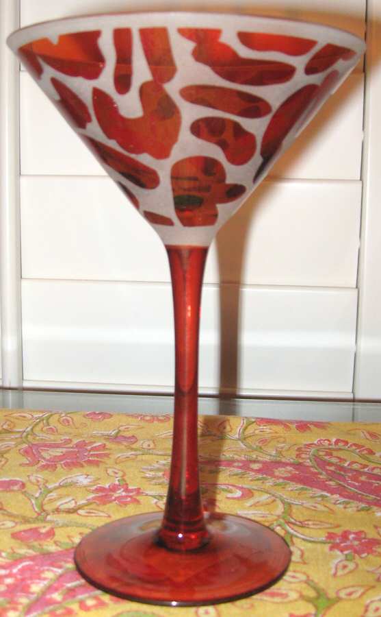 Serengeti Martini Glass by Home Essentials-1
