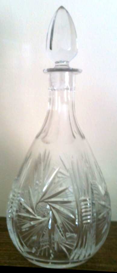 UNK8864 Decanter & Stopper by Unknown Manufacturer-1