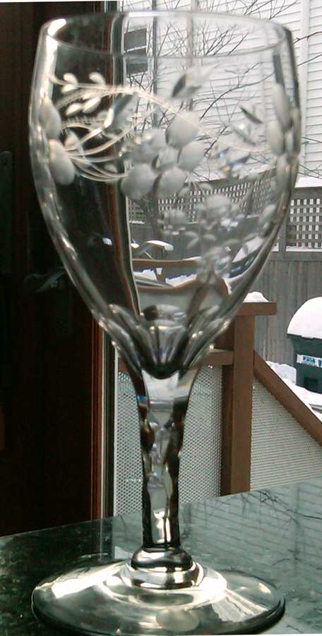 UNK9540 Water Goblet by Unknown Manufacturer-1