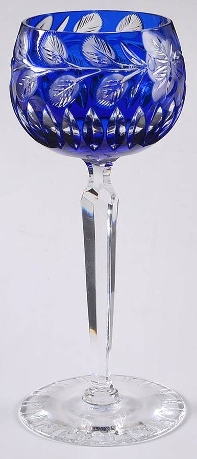 UNK9577 Cobalt Blue Hock Wine by Unknown Manufacturer-1