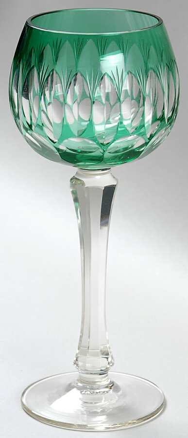 UNK9596 Emerald Green Hock Wine by Unknown Manufacturer-1