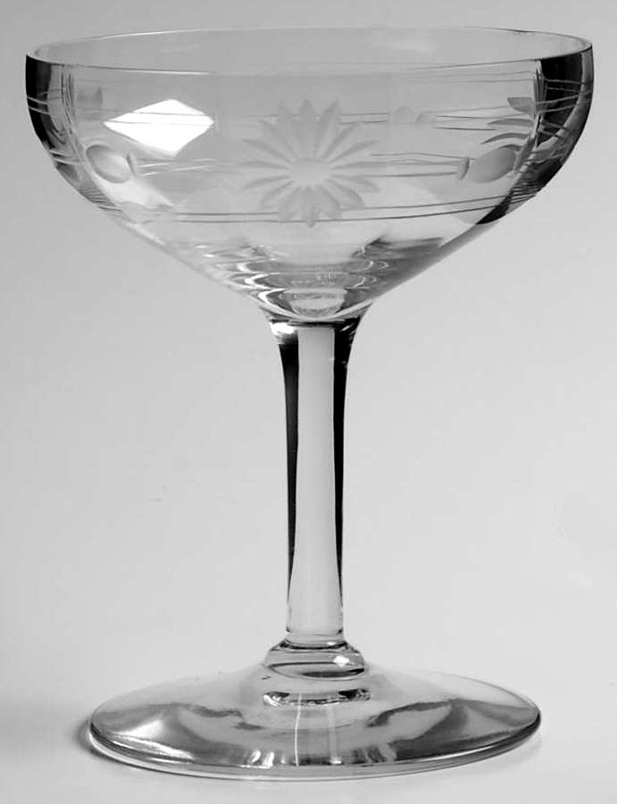 UNK8879 Champagne/Tall Sherbet by Unknown Manufacturer-1