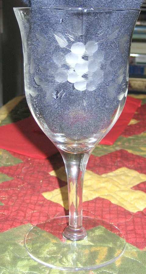 UNK9616 Water Goblet by Unknown Manufacturer-1