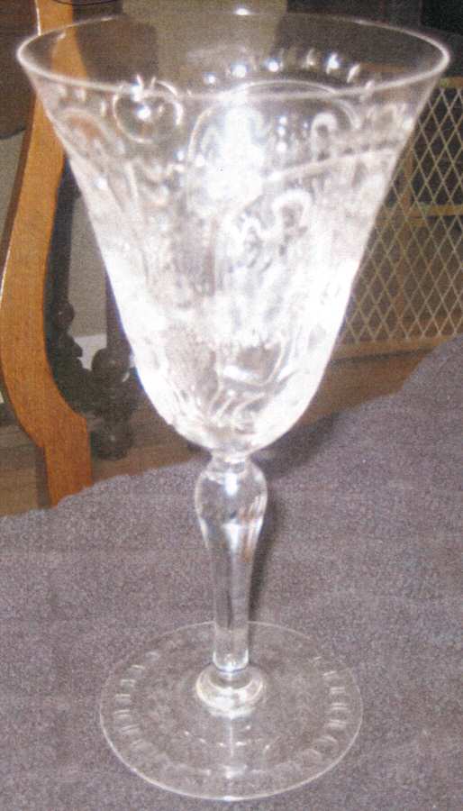 UNK9622 Water Goblet by Unknown Manufacturer-1