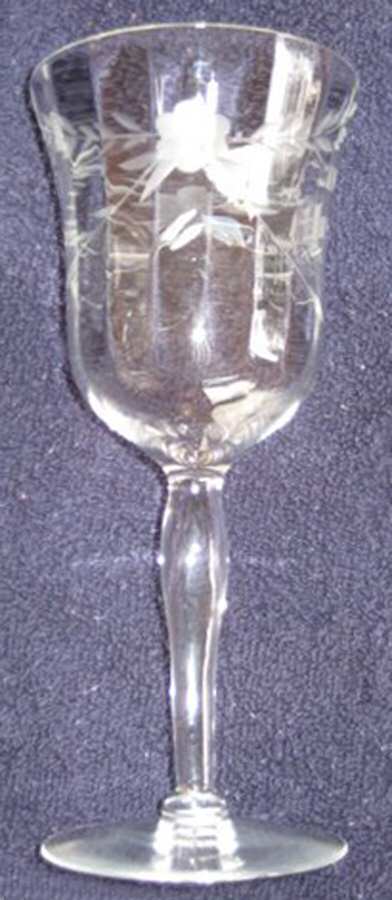 UNK9631 Water Goblet by Unknown Manufacturer-1