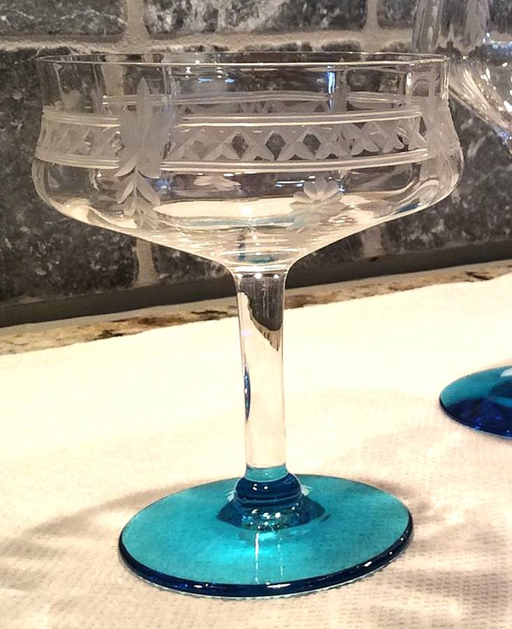 14186-4 Champagne/Tall Sherbet by Tiffin-Franciscan-1