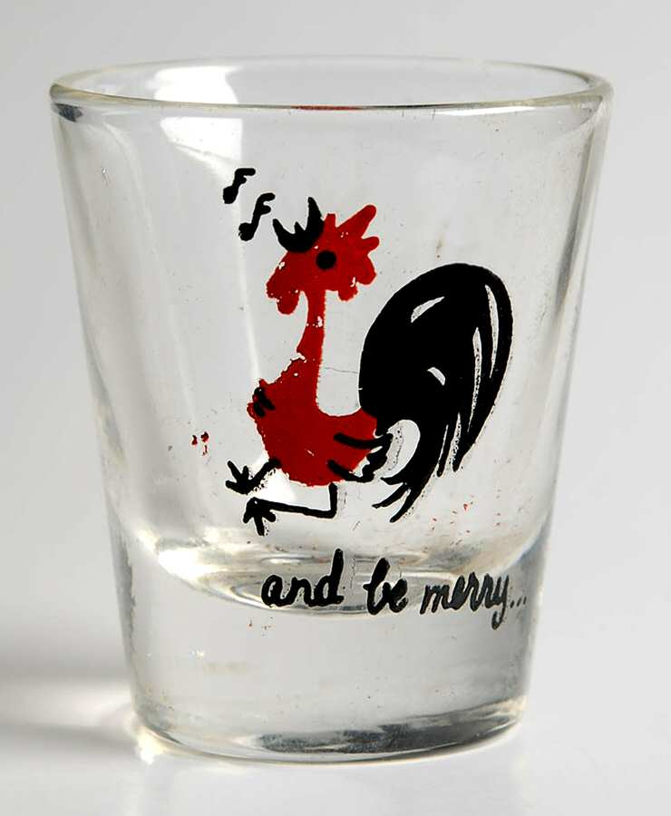 UNK9645 Shot Glass by Unknown Manufacturer-1