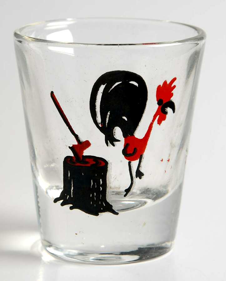 UNK9645 Shot Glass by Unknown Manufacturer-1