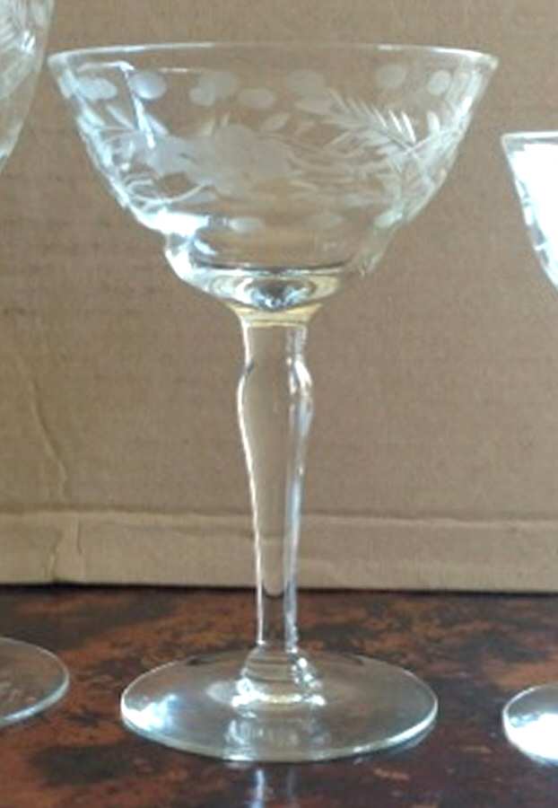 UNK9649 Champagne/Tall Sherbet by Unknown Manufacturer-1